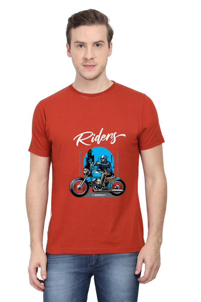 Riders Men's Round Neck T-Shirt