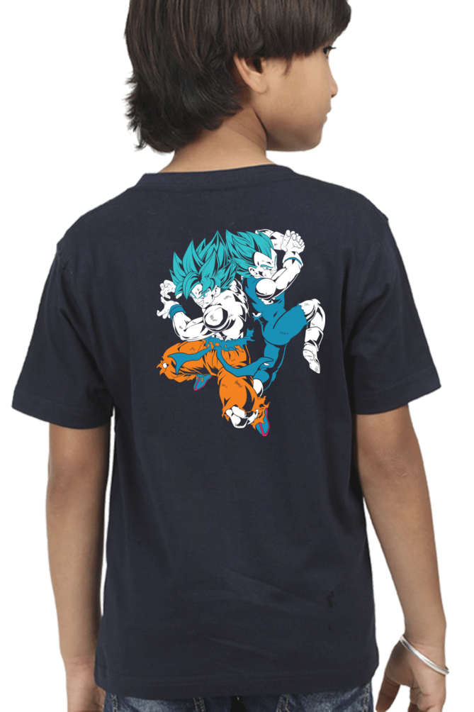 Dragon Ball Boy's Round Neck T-Shirt