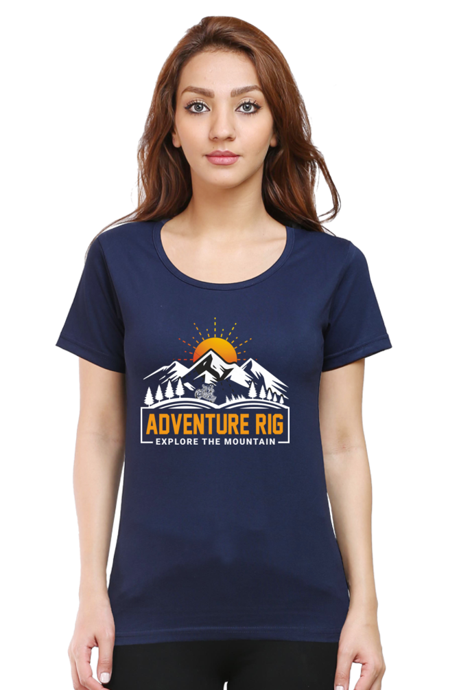 Mountain Adventures - Women's Round Neck T-Shirts