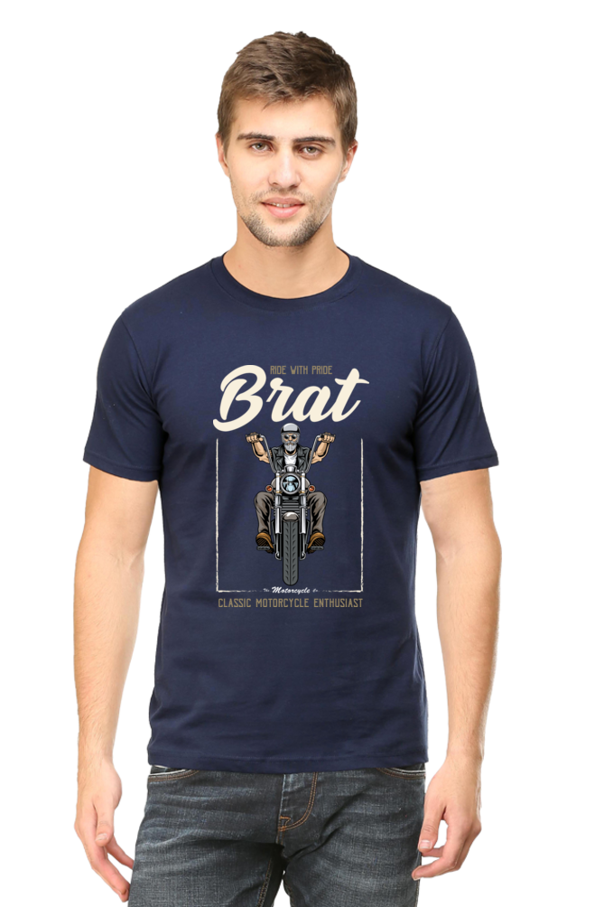 Classic Bike Ride Men's Round Neck T-Shirt
