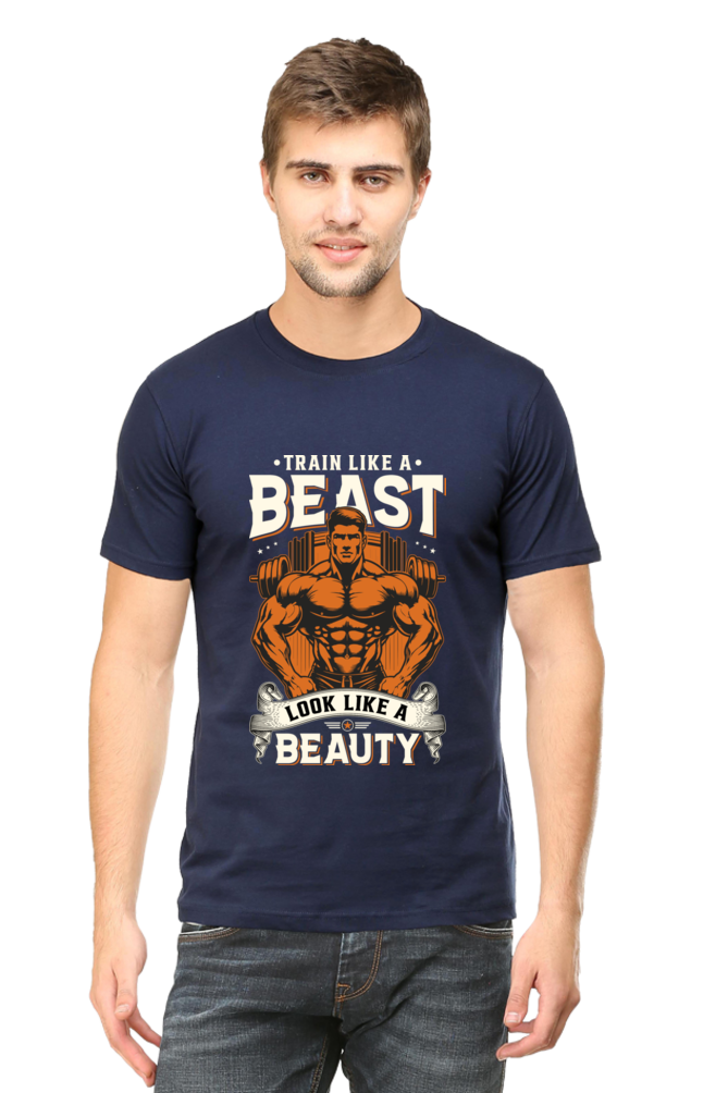 GYM Round Neck Men's T-Shirt