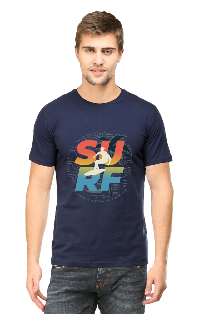 Surf - Men's Round Neck T-Shirt