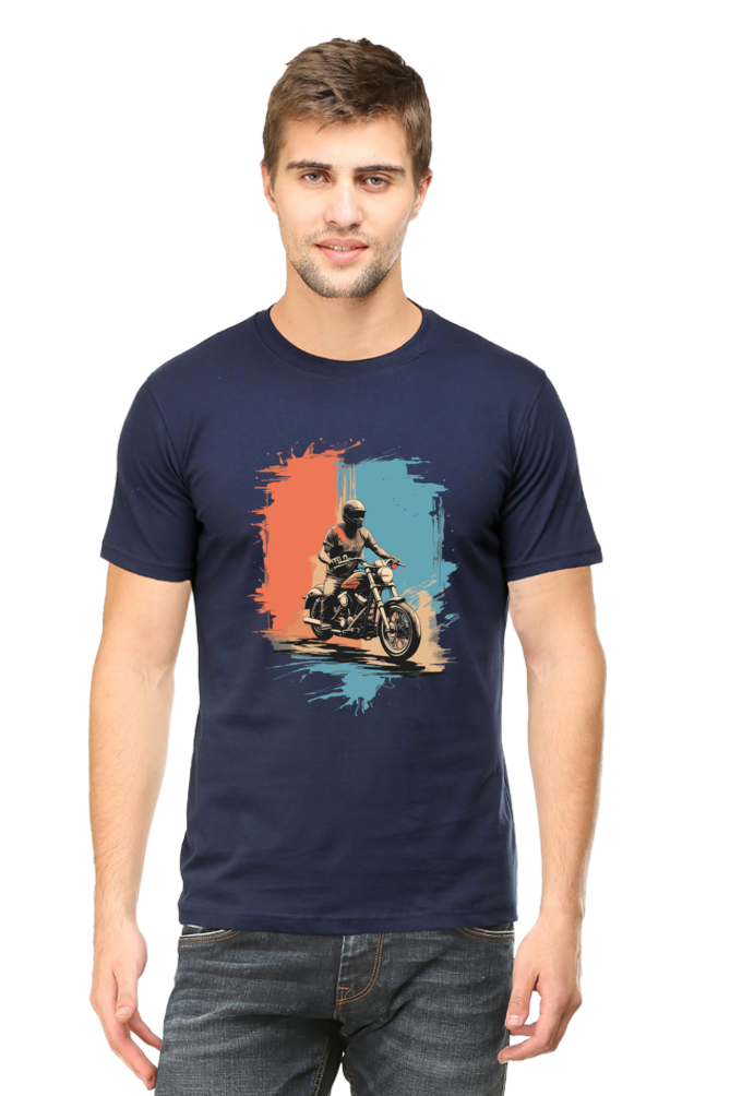 Classic Bike - Men's Round Neck T-Shirt