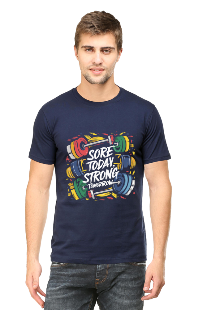 GYM Round Neck Men's T-Shirt