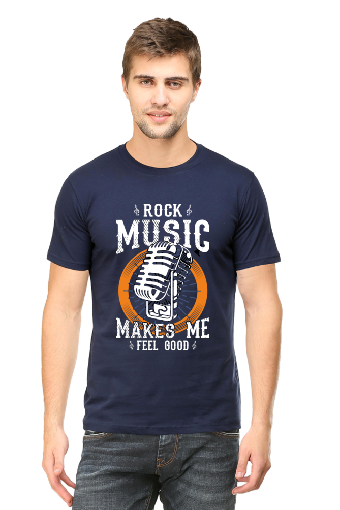 Music is my life2 Men's Round Neck T-Shirt