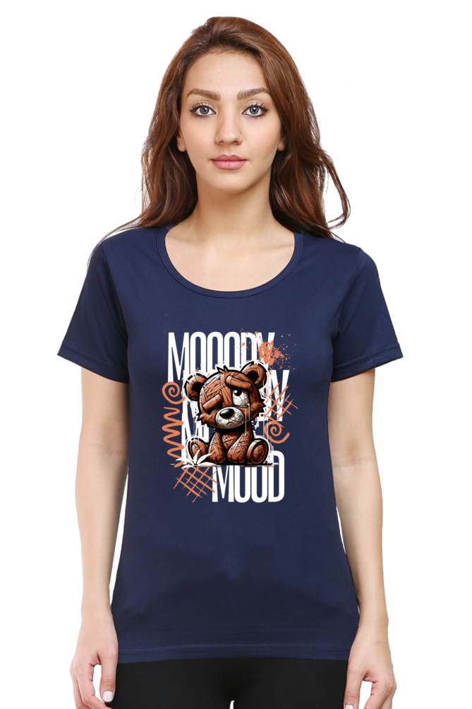 Moody Mood Women's Round Neck T-Shirt