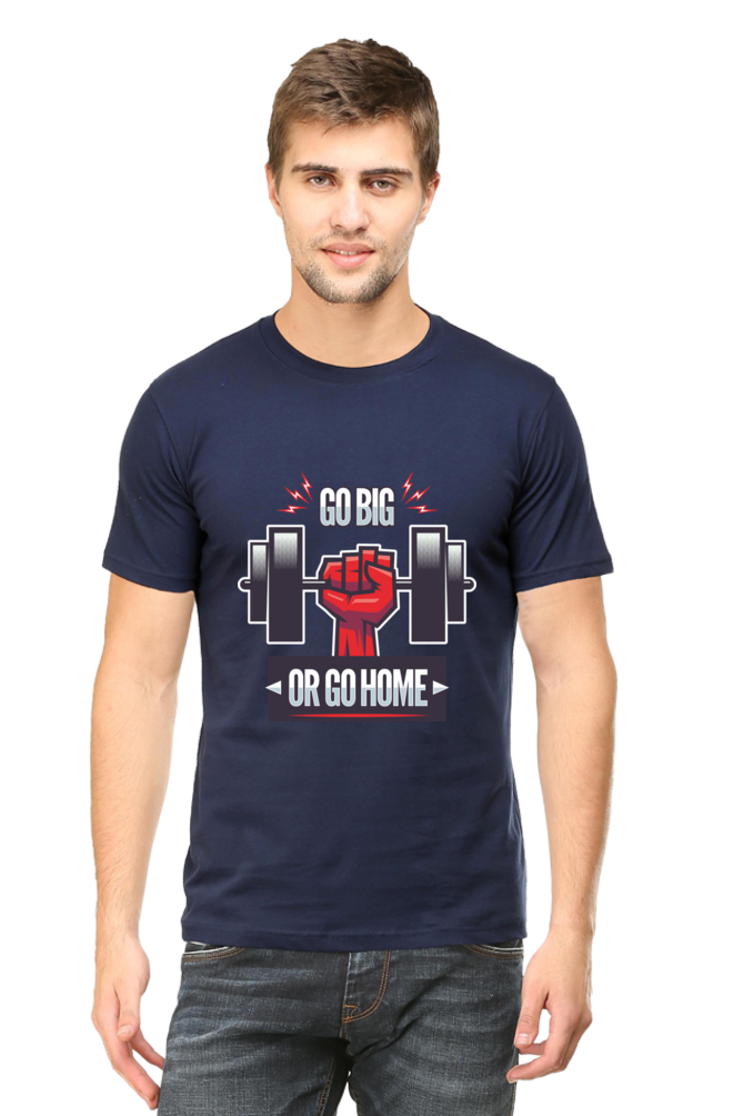 GYM Round Neck Men's T-Shirt