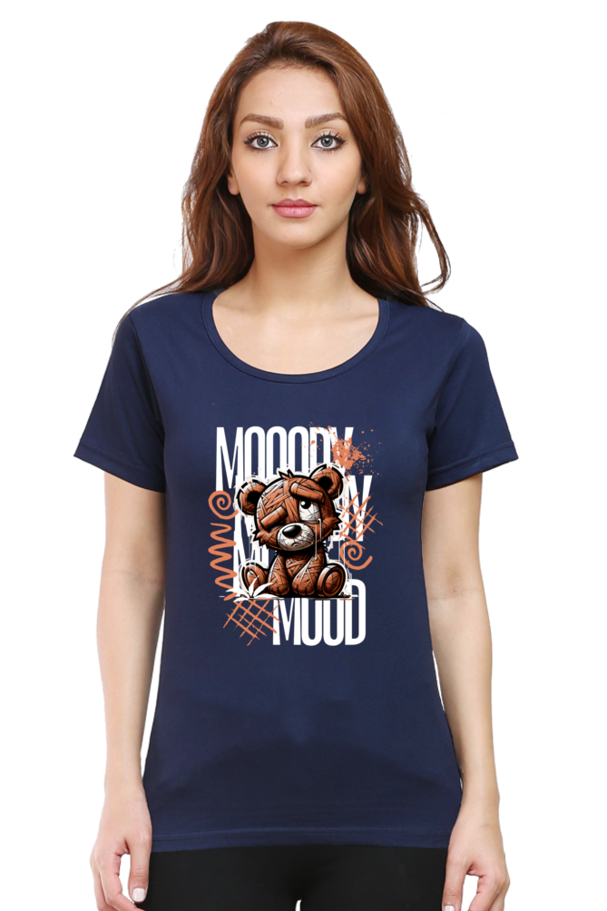 Moody Mood Women's Round Neck T-Shirt