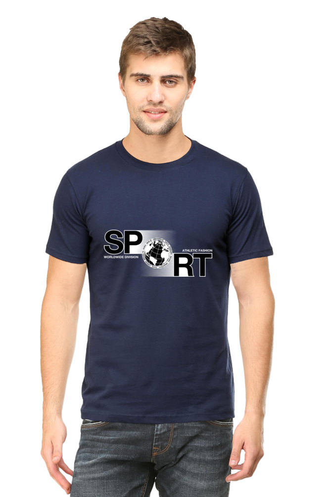 Men's Sport Round Neck T-Shirt