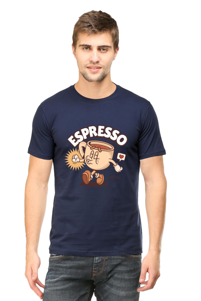 Expresso - Men's Round Neck T-Shirt