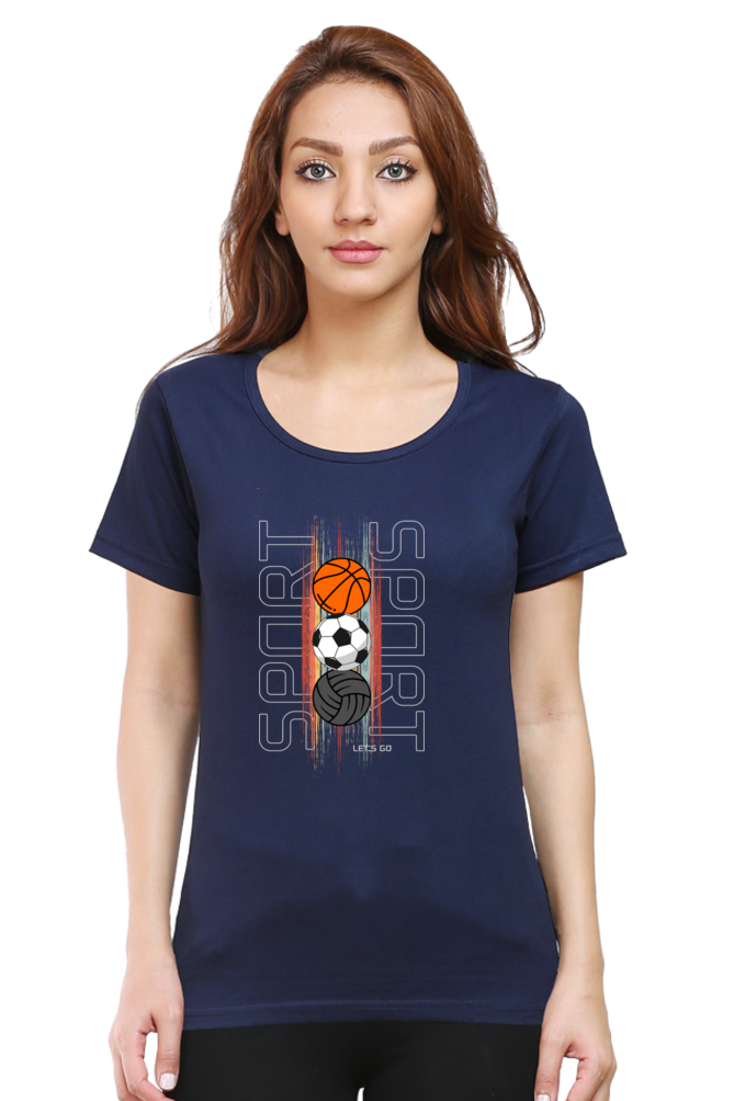 Sport - Women's Round Neck T-Shirt