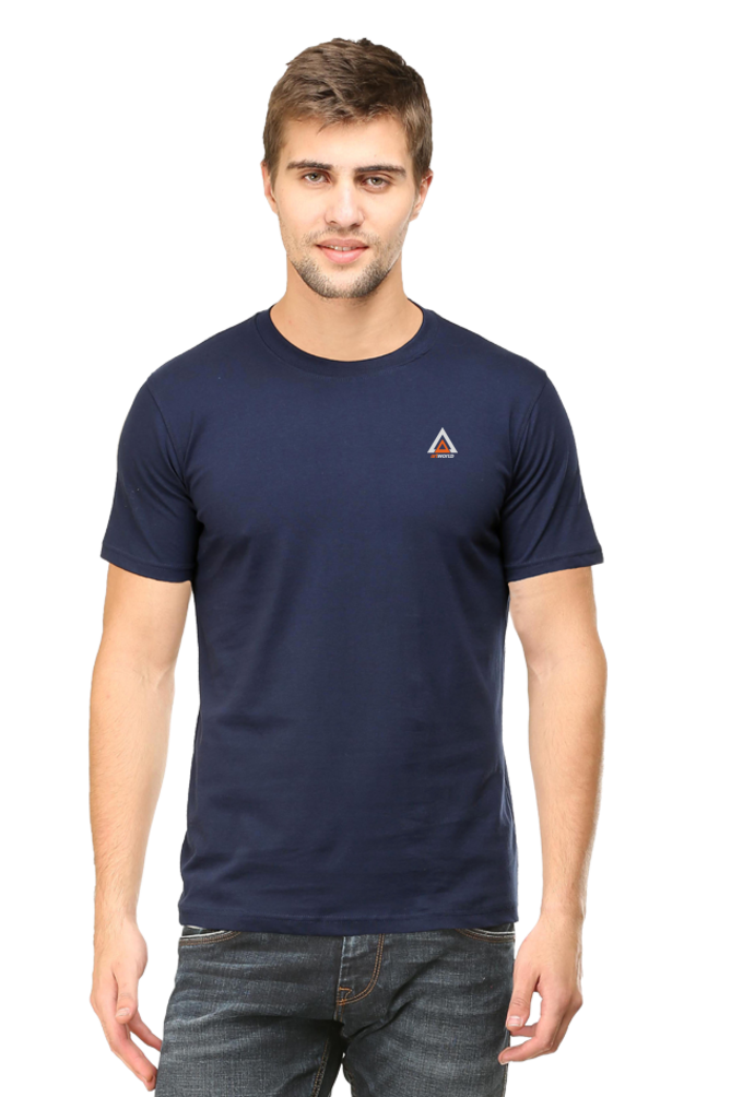 Round Neck Blank T-shirt ArtWORLD-Dark col