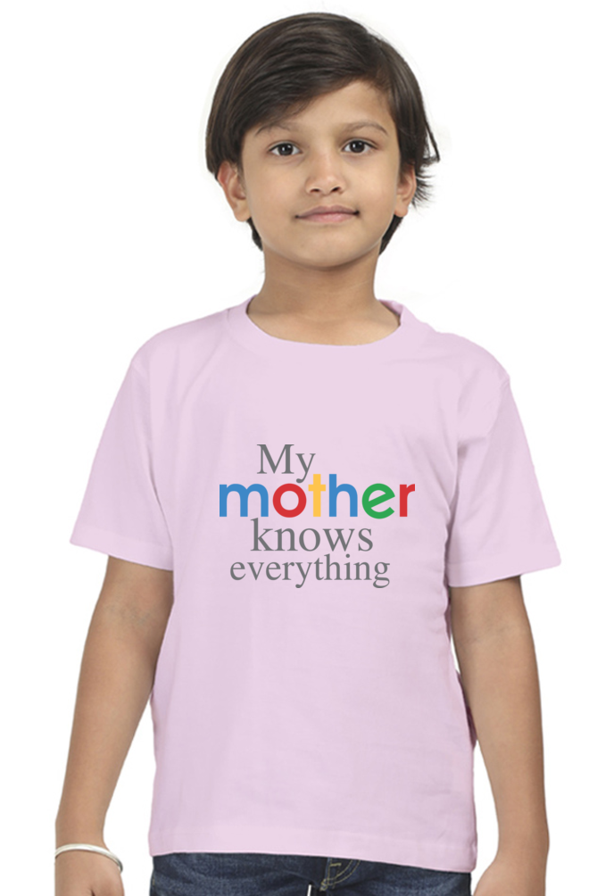 My Mother - Boy's Round Neck T-Shirt