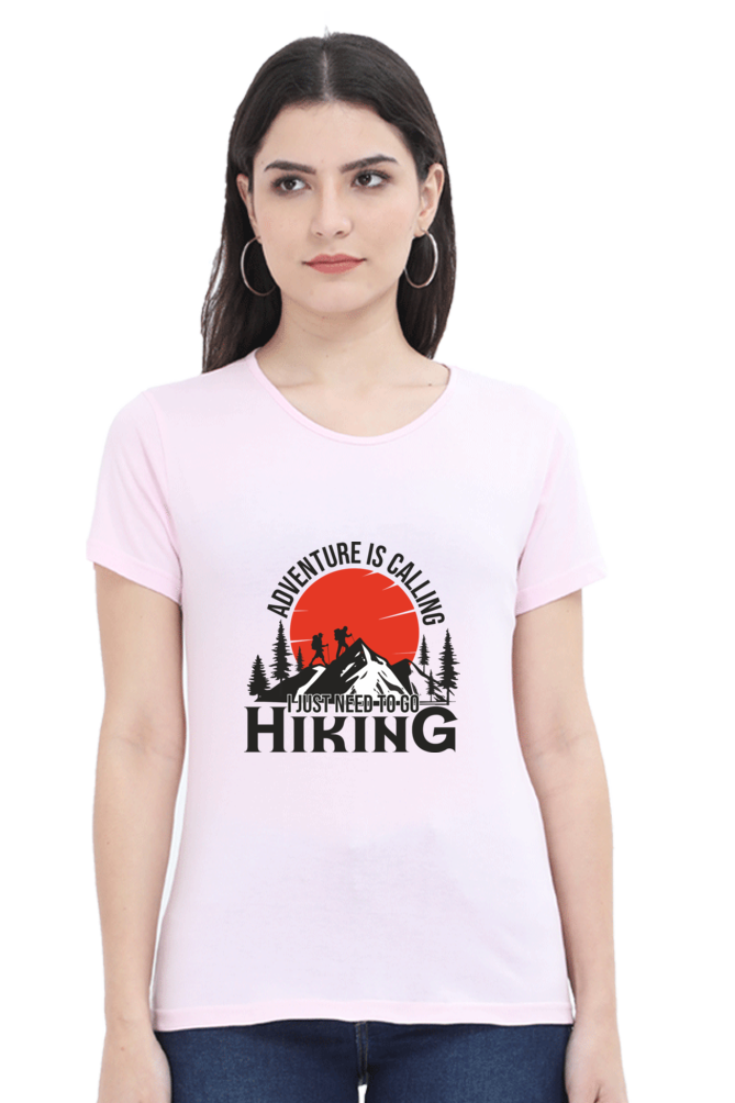 Adventure is calling - Women's Round Neck T-Shirt