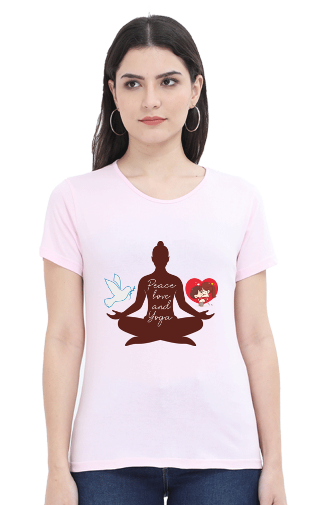 Yoga Round Neck T-Shirts