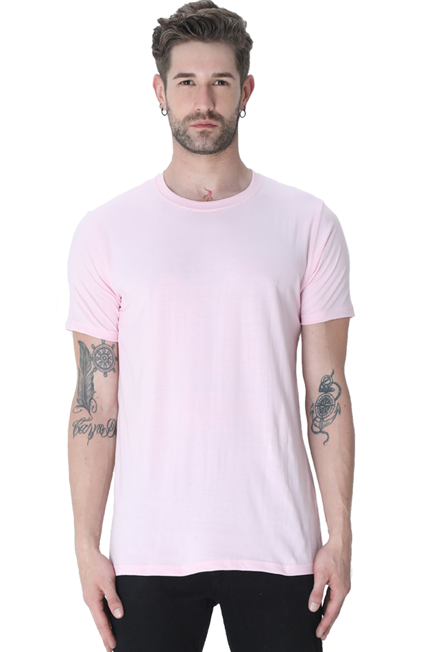 Round Neck Plain T-Shirt ArtWORLD