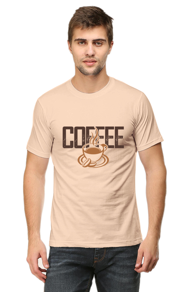 Coffee Men's Round Neck T-Shirt