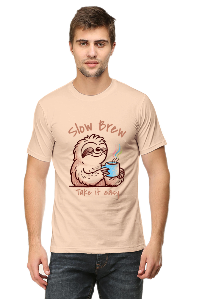 Take it Easy Men's Round Neck T-Shirt