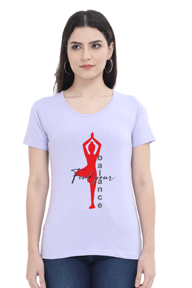 Yoga Round Neck T-Shirt