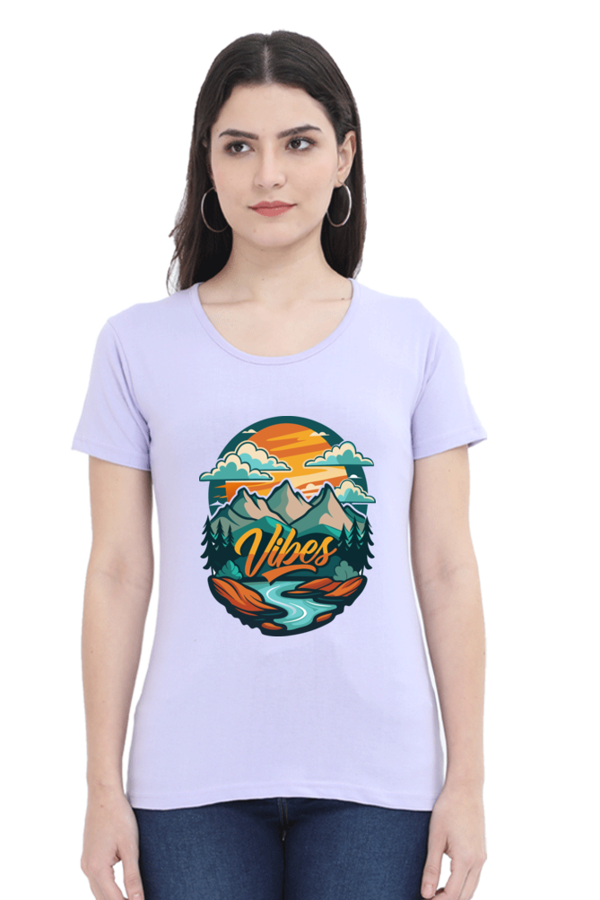 Travel vibes - Women's Round Neck T-Shirts