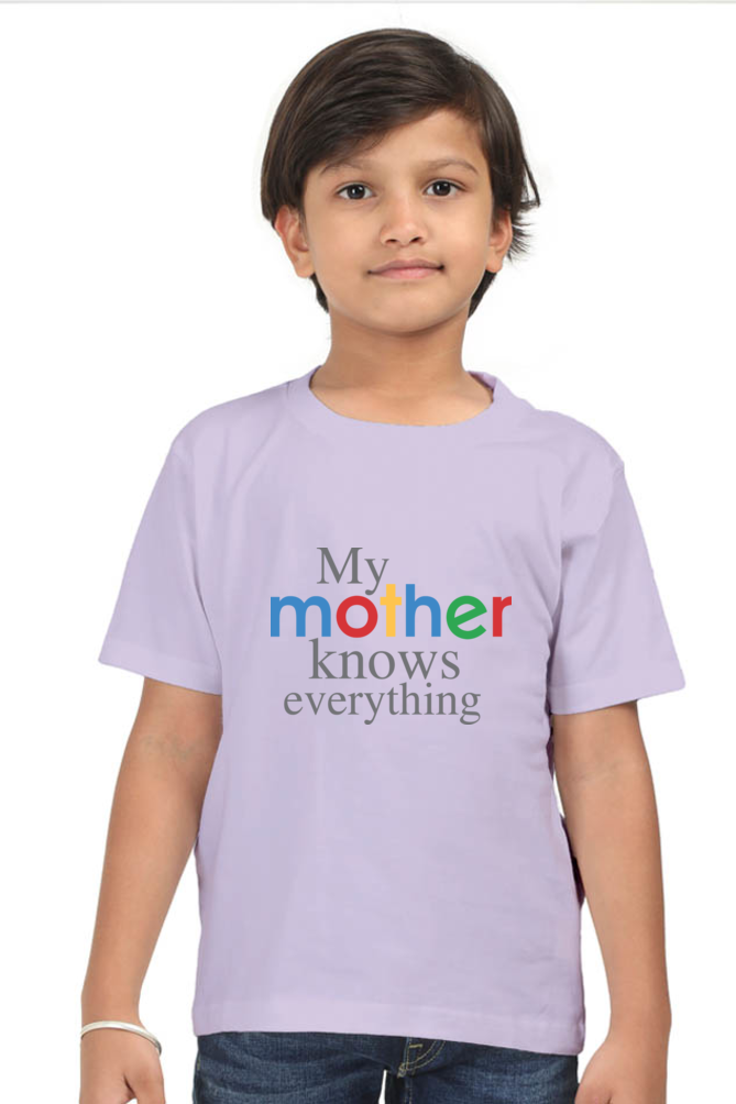 My Mother - Boy's Round Neck T-Shirt