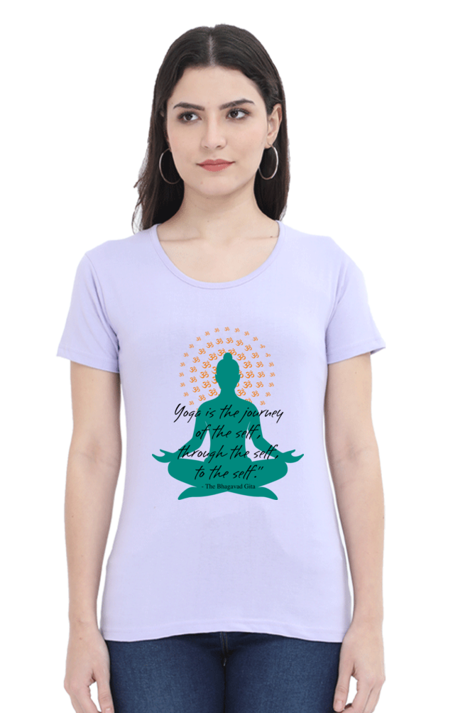 Yoga Round Neck T-Shirt
