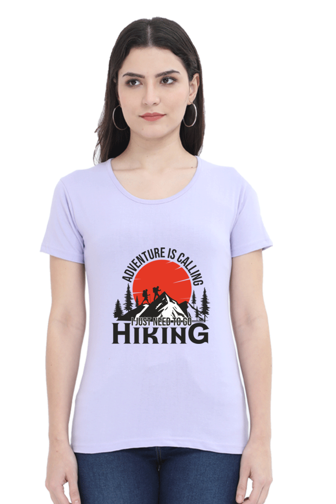 Adventure is calling - Women's Round Neck T-Shirt
