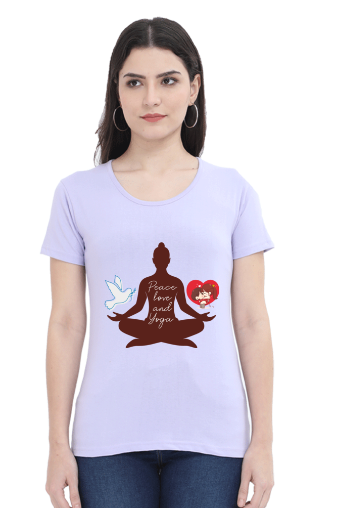 Yoga Round Neck T-Shirts