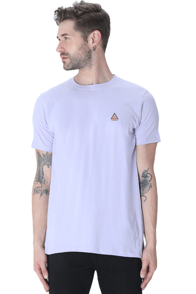 Round Neck Plain T-Shirt ArtWORLD