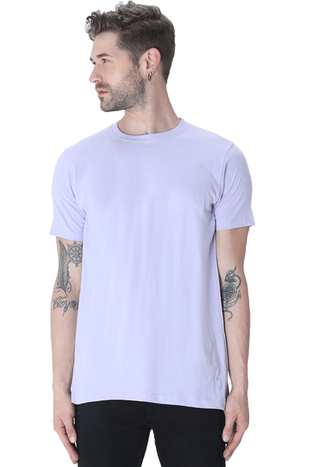 Round Neck Plain T-Shirt ArtWORLD