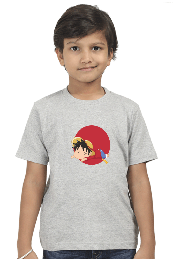 Anime Boys T-Shirt F/B Print