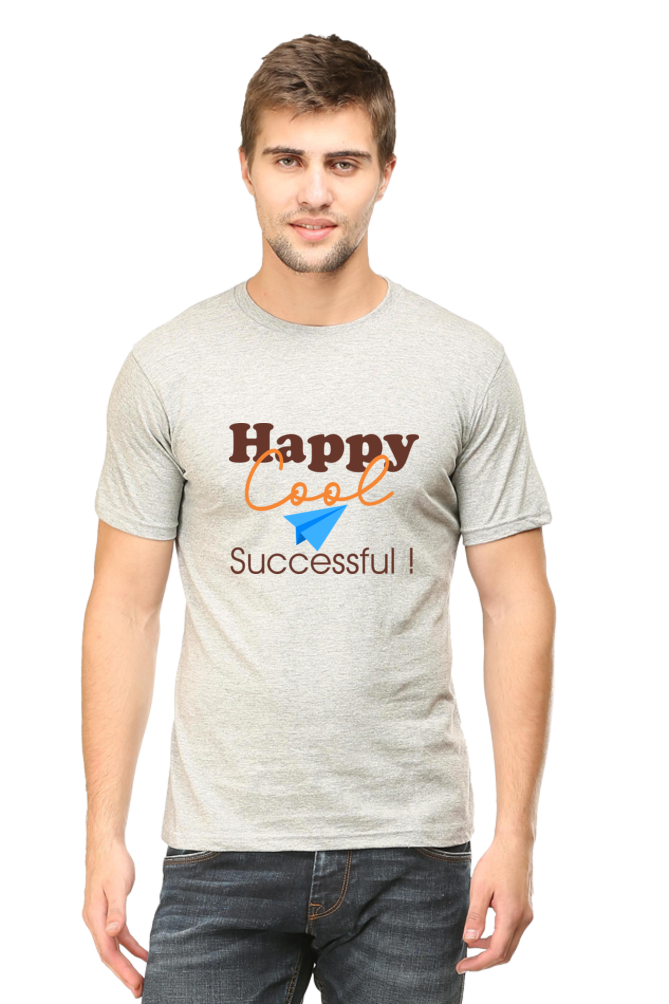 Happy cool successful Men's T-Shirt