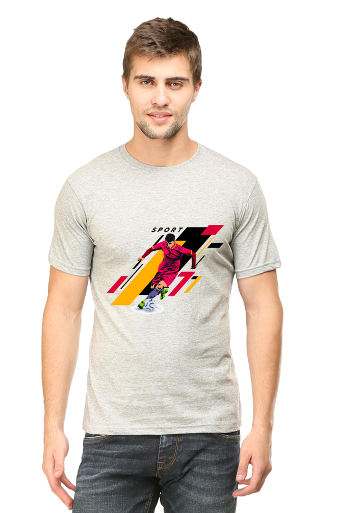 Men's Sport Round Neck T-Shirt