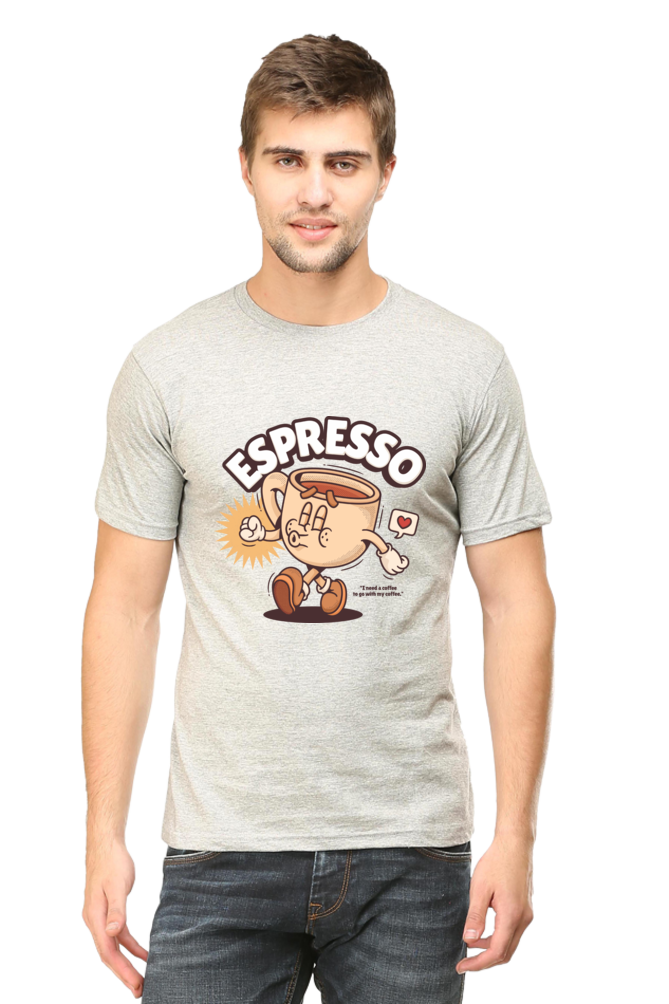 Expresso - Men's Round Neck T-Shirt