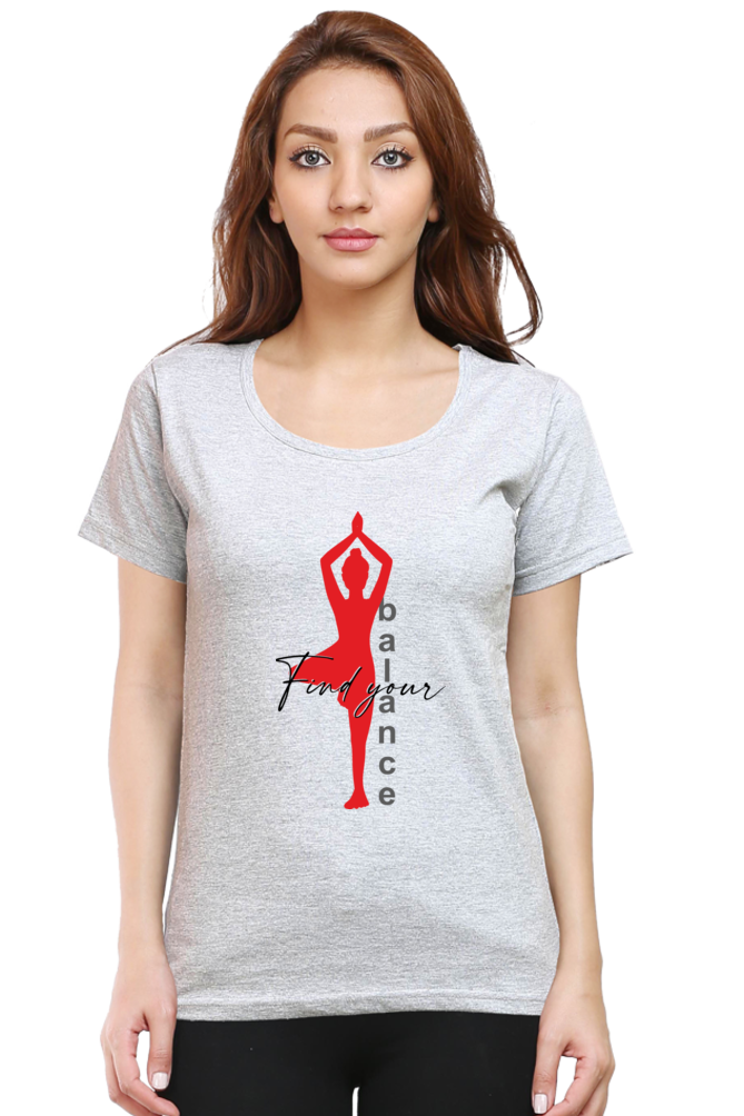 Yoga Round Neck T-Shirt