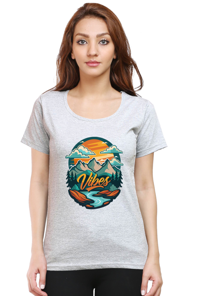 Travel vibes - Women's Round Neck T-Shirts