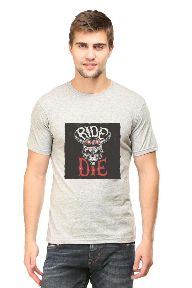 Ride or die Men's Round Neck T-Shirt