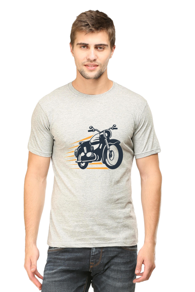 Bike Men's Round Neck T-Shirt