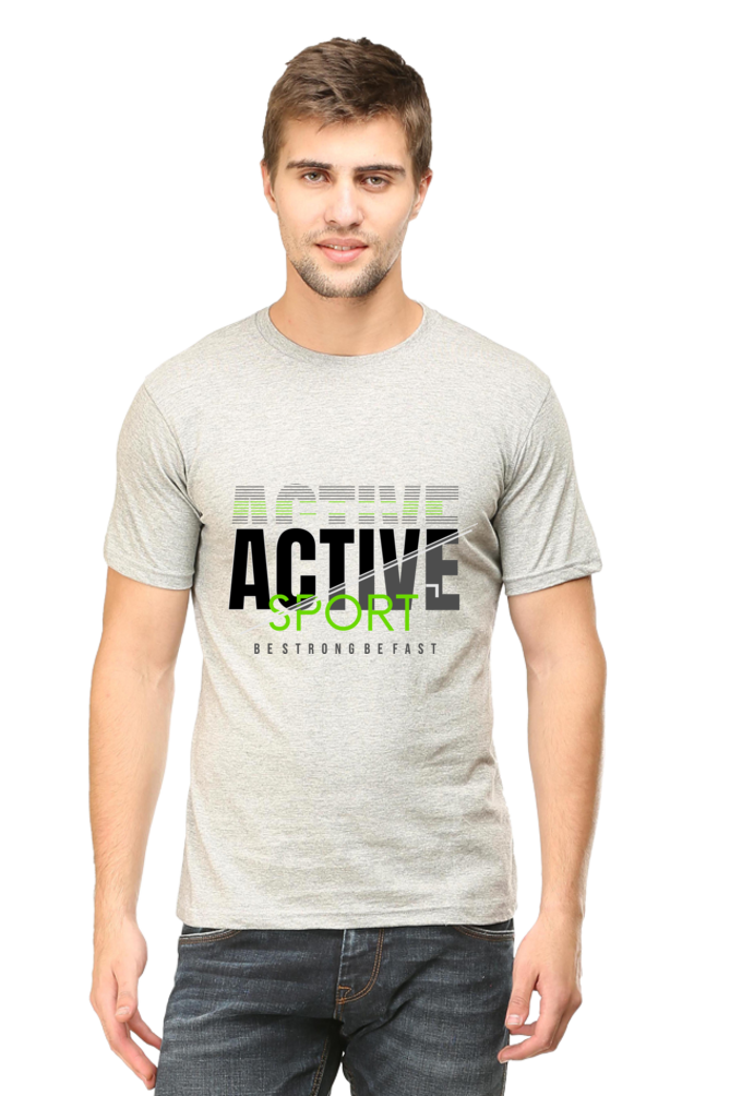 Active Sport Men's Round Neck T-Shirt