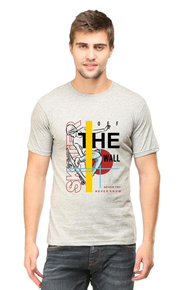 Skater Men's Round Neck T-Shirt