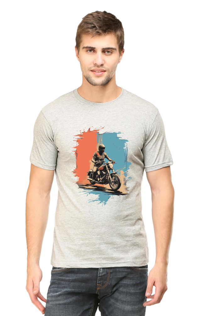 Classic Bike - Men's Round Neck T-Shirt