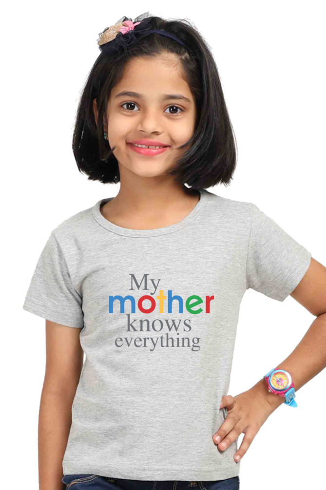 My Mother - Girl's Round Neck T-Shirt