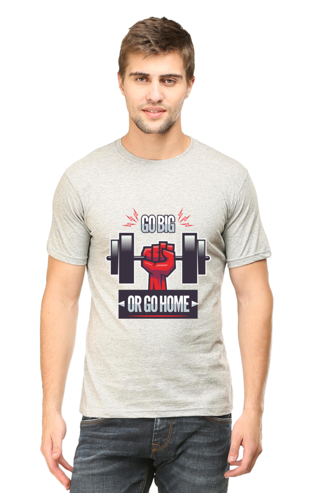 GYM Round Neck Men's T-Shirt