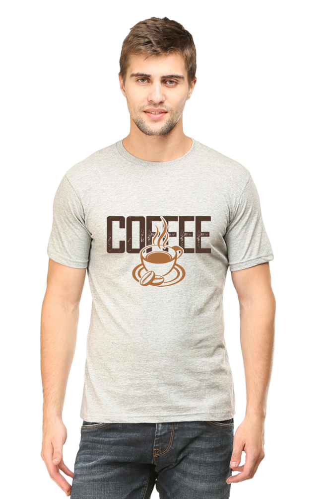 Coffee Men's Round Neck T-Shirt