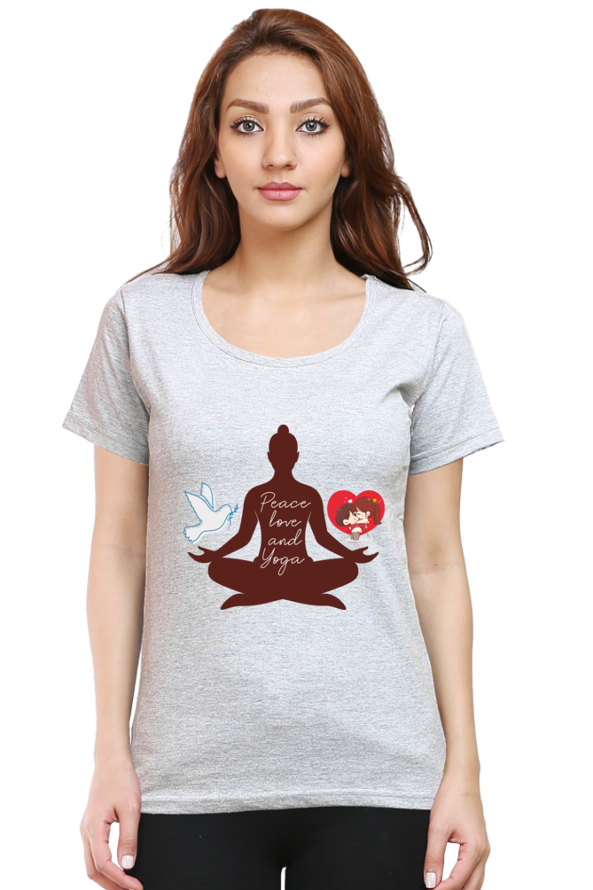Yoga Round Neck T-Shirts