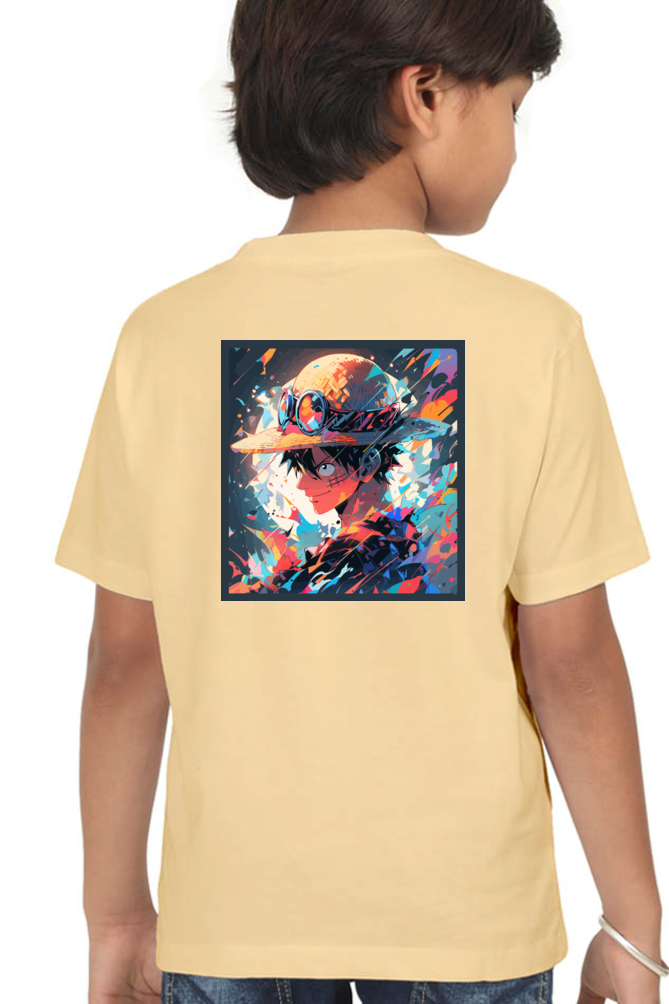 Anime Boys T-Shirt F/B Print