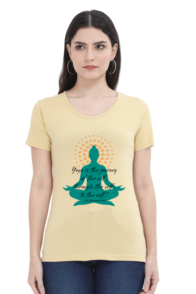 Yoga Round Neck T-Shirt
