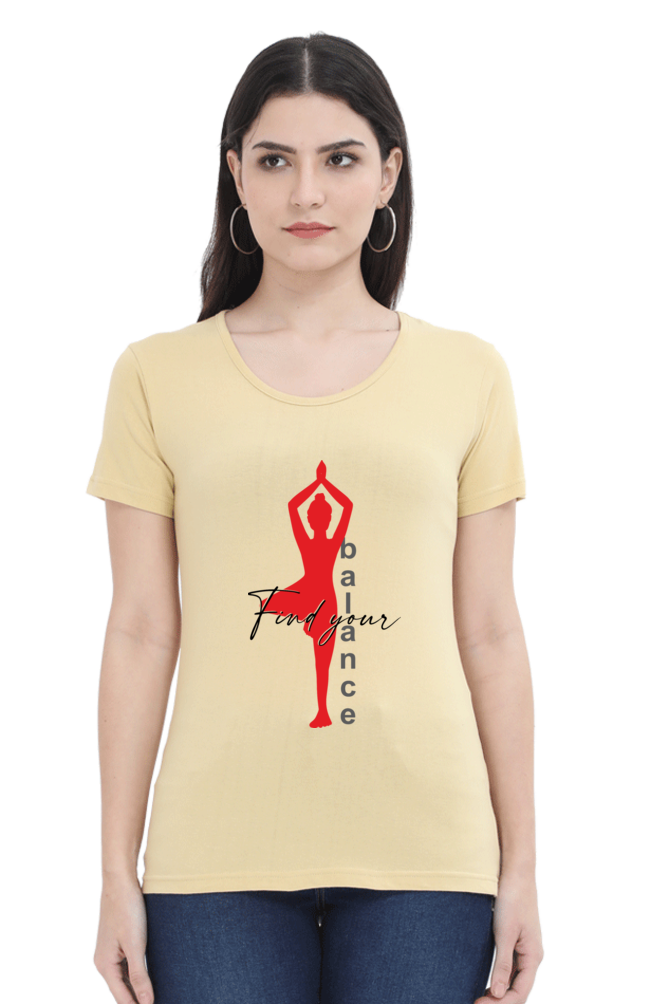 Yoga Round Neck T-Shirt