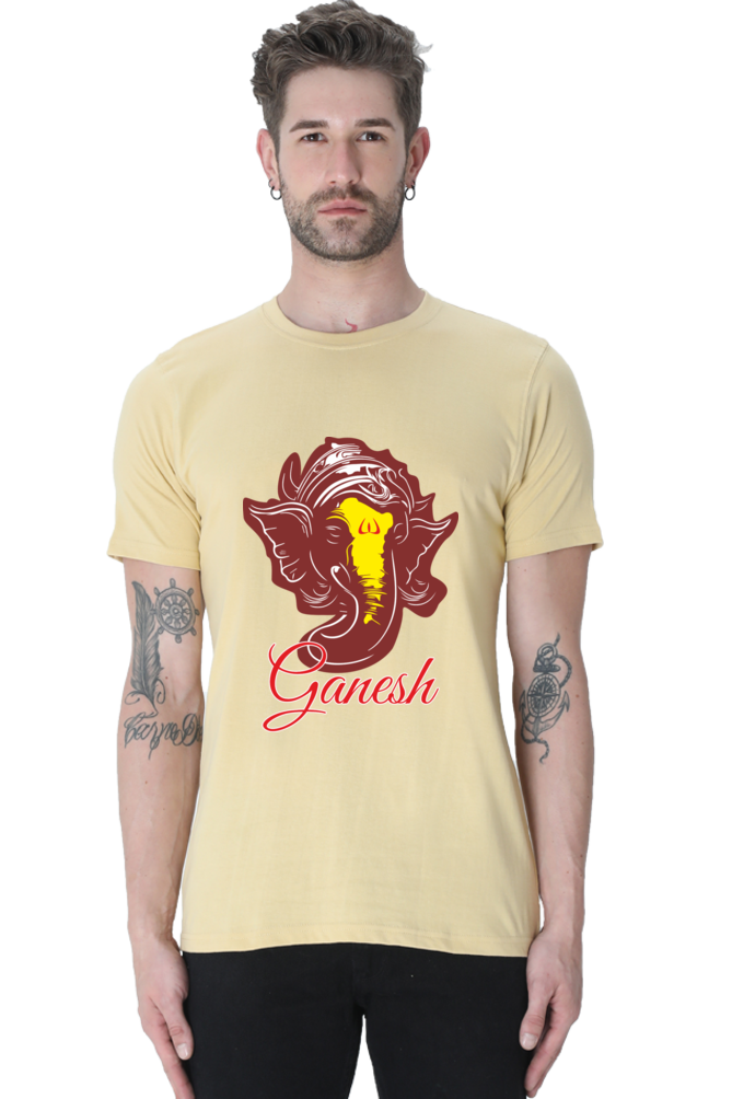Bhalchandra Ganesha Mens T-Shirt