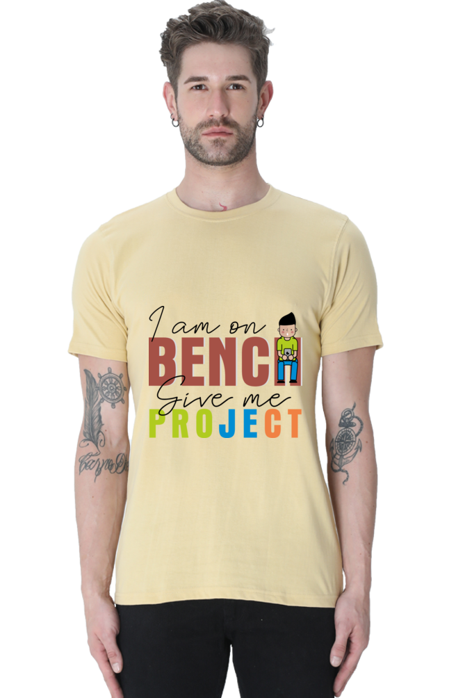 I am on Bench Men's Round Neck T-Shirt